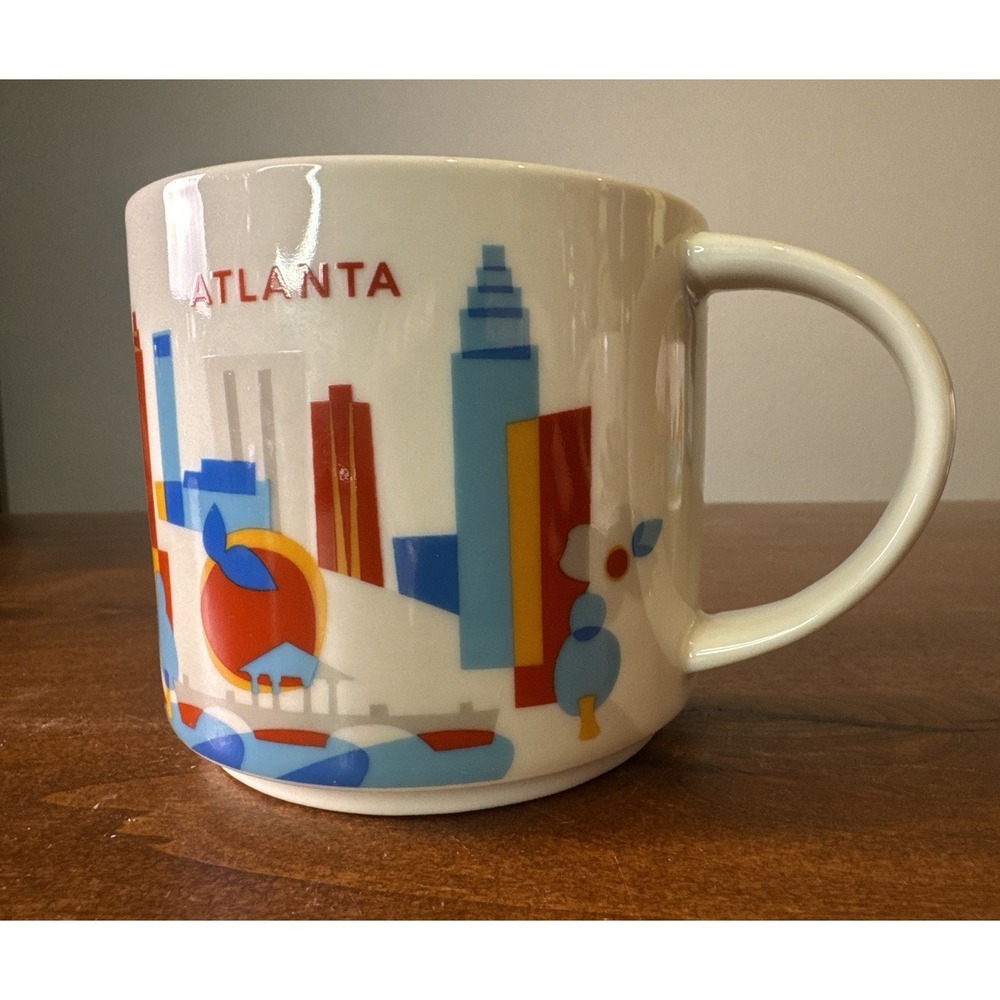 Starbucks You Are Here 14oz Coffee Mug Atlanta 2017